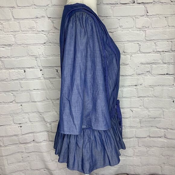 Matilda Jane Hour by Hour Chambray cardigan jacket - Picture 7 of 11